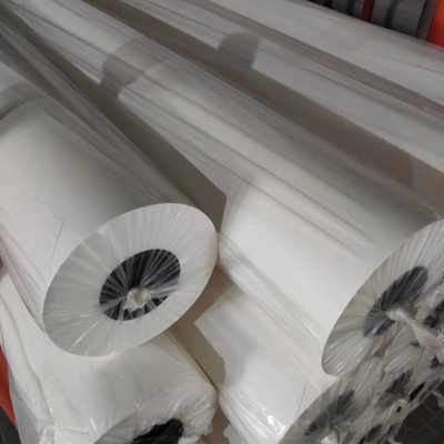 Large Format CAD Plotter Paper Roll White Color Offset Printing
