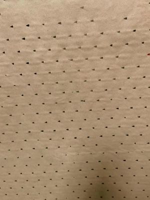 Yumuşak Yüzey 1.2mm Kalınlığı Paketleme için Perforated Kraft Kağıdı